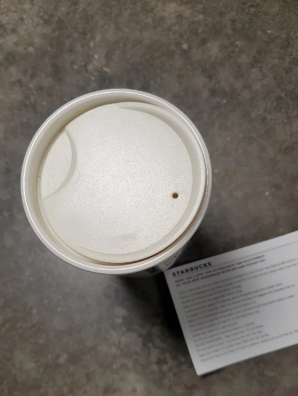 Starbucks ceramic tumbler